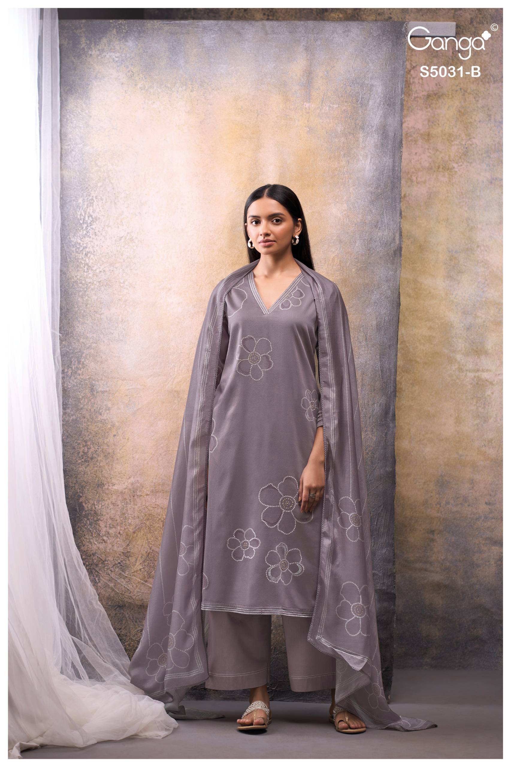 BRIVAA 5031 SERIES BY GANGA FASHION Beautiful Colourful COTTON SATIN Dresses At Wholesale Price